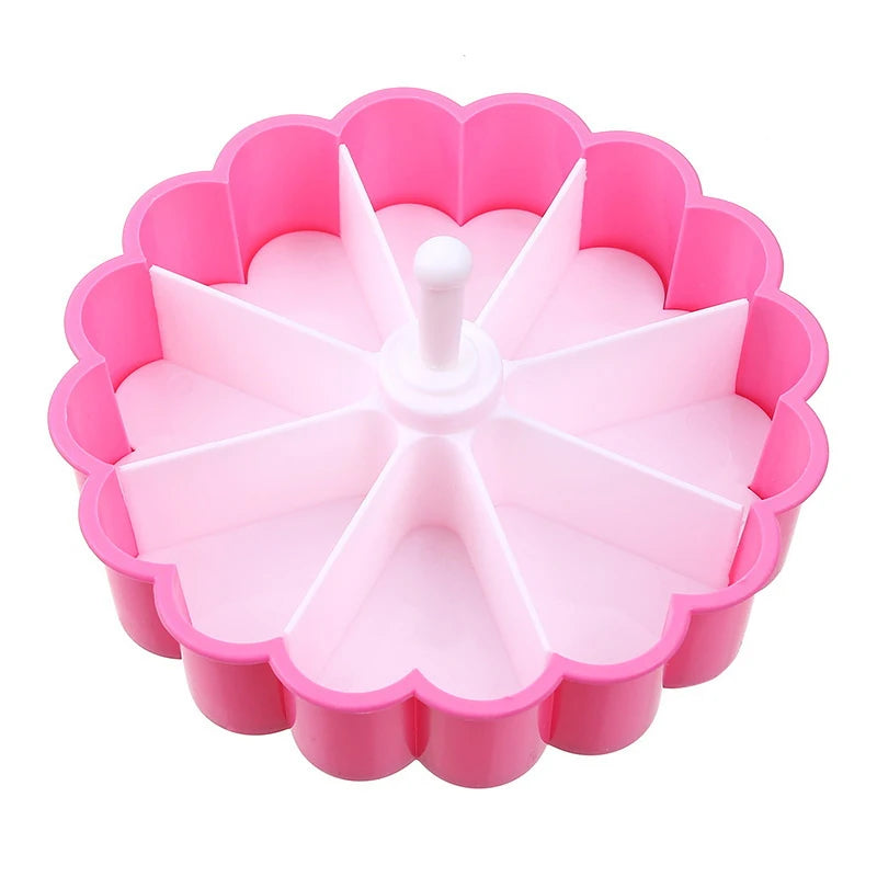 8-Grid Japanese Style Onigiri Mold & Bento Press Kit – Make Triangle Rice Balls with Ease