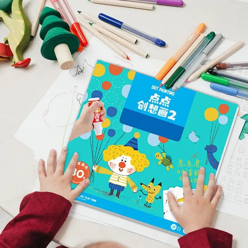 Watercolor Pens for Toddlers – Safe Graffiti & Drawing Marker Set for Boys and Kids’ Back-to-School Creative Learning