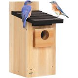 Cedar Bluebird Box House – Premium Cedar Nest Box for Bluebirds & Songbirds