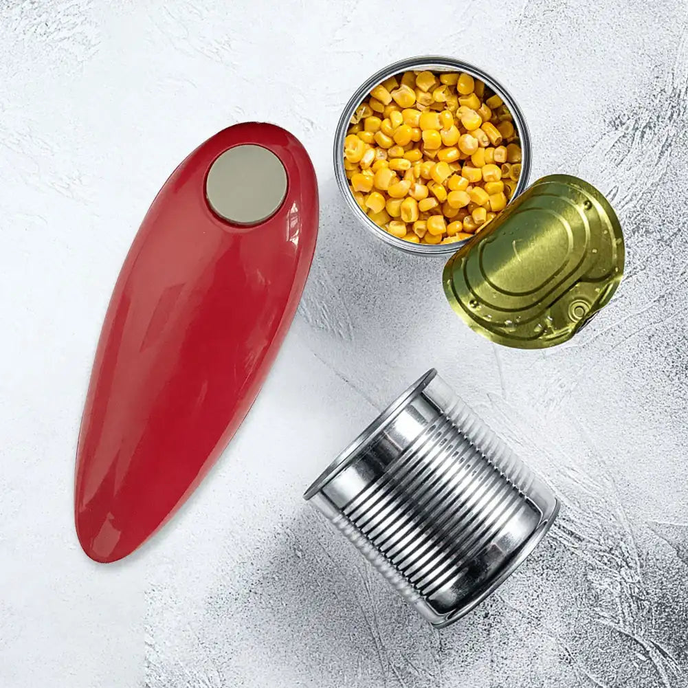 Electric Can Opener Hands-Free Battery Operated