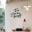 Minimalist Metal Wall Art – “Get Sh*t Done” Black & White Motivational Typography for Modern Home & Office Walls