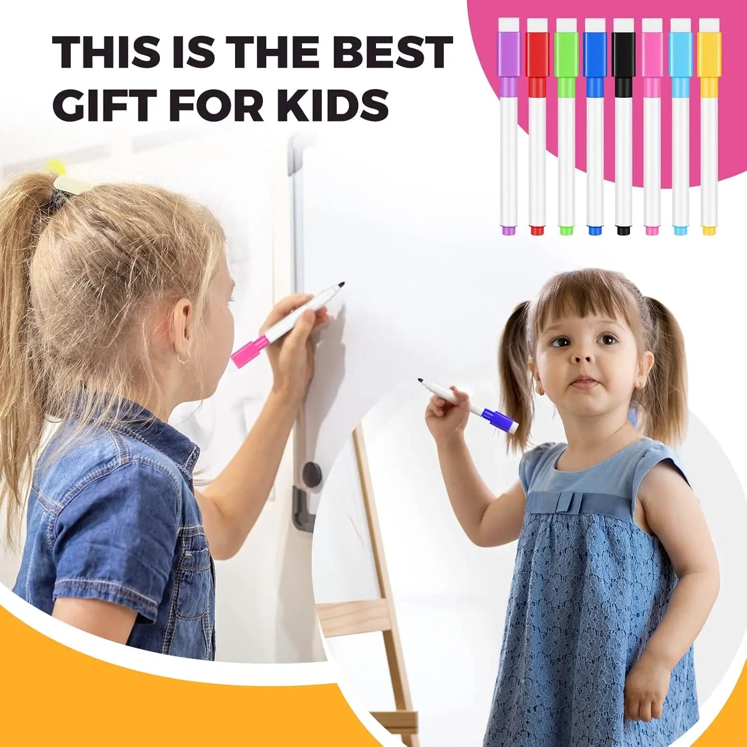 Liquid Dry Erase Markers Bulk – 300-Pack Whiteboard Pens for Easel, Glass, Mirror & School Use