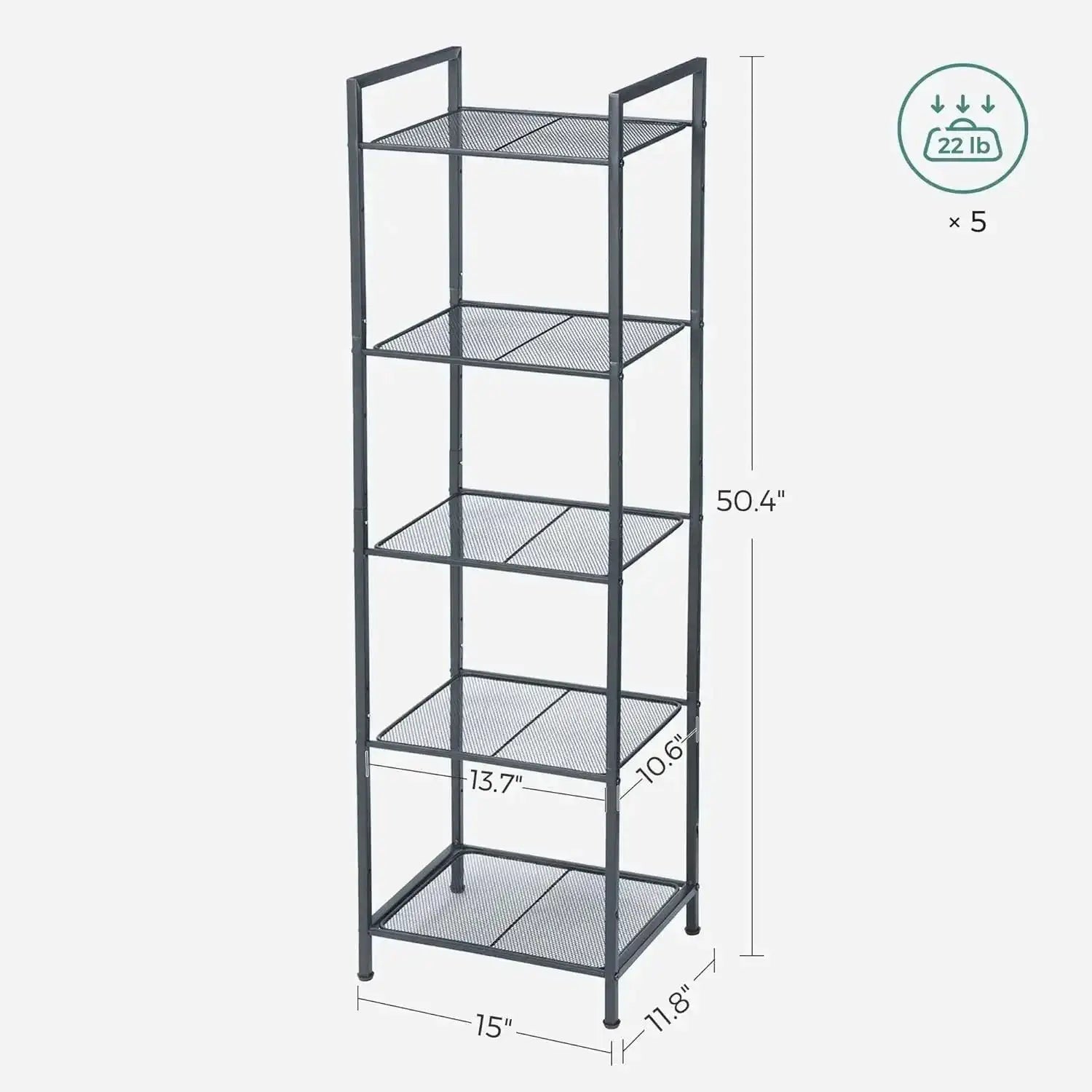 Adjustable Storage Rack – Bathroom Shelf & Plant Stand - PulinGO