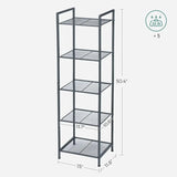 Adjustable Storage Rack – Bathroom Shelf & Plant Stand - PulinGO