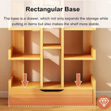 Multi-Layer Tall Floor Bookshelf – Narrow Storage Rack with 6+ Compartments & Floor-Standing Cabinets for Living Room