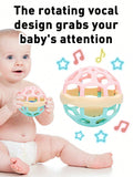 Baby Sensory Teething & Rattle Toys – Soft Silicone Teether Set for 0–12 Months, Gum Relief & Developmental Play