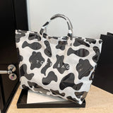 Women’s fashion tote bag – trendy large-capacity messenger handbag, slouchy commuting shoulder bag for outdoor travel & daily use