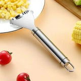 304 Stainless Steel Corn Planer with Ergonomic Handle – Corn Peeler & Vegetable Cutter Tool