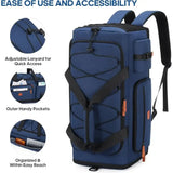 Versatile 3-in-1 Gym Duffel Bag with Shoe & Laptop Compartment – Anti-Theft Carry-On Travel Backpack