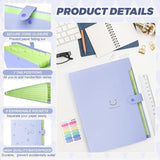 Expanding File Folder – 8-Pocket Accordion Organizer for A4 & Letter Documents 📁