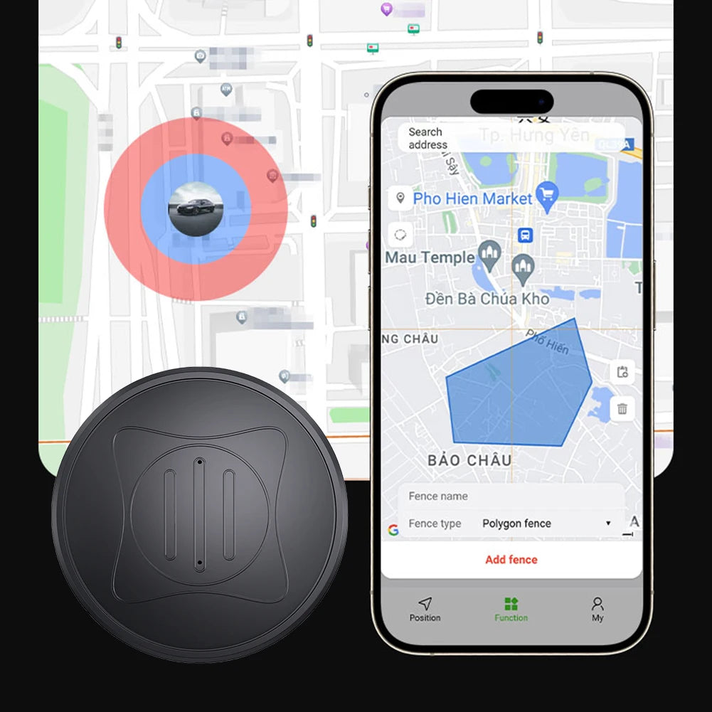 GF10 Magnetic Mini GPS Tracker – Smart Anti-Lost Device for Pets, Kids, Elderly, Cars, Keys, Bags & Wallets