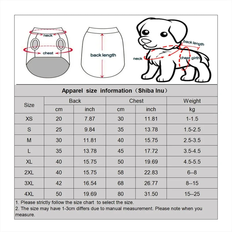 Christmas Dog Sweater – Warm Winter Pet Clothes for Small to Large Dogs & Cats (XS–4XL)