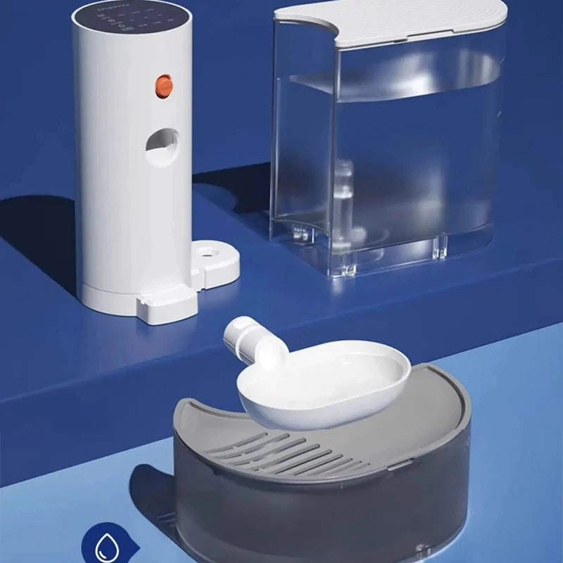 Smart Automatic Cat & Dog Water Dispenser – Rechargeable Running Water Fountain for Pets