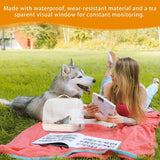 Portable Transparent Bird Carrier Backpack – Removable & Breathable Travel Cage for Cockatiel & Small Birds