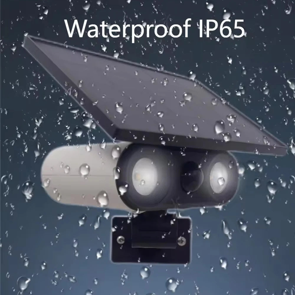 Multifunctional Solar Lamp – IP65 Waterproof Outdoor Light with PIR Motion Sensor & High-Efficiency Polycrystalline Solar Panels for Yard & Garage