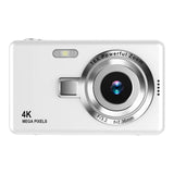 4K & 1080P Digital Vlogging Camera – Anti-Shake, Autofocus, 2.4" IPS Screen, Photography for Kids & Beginners