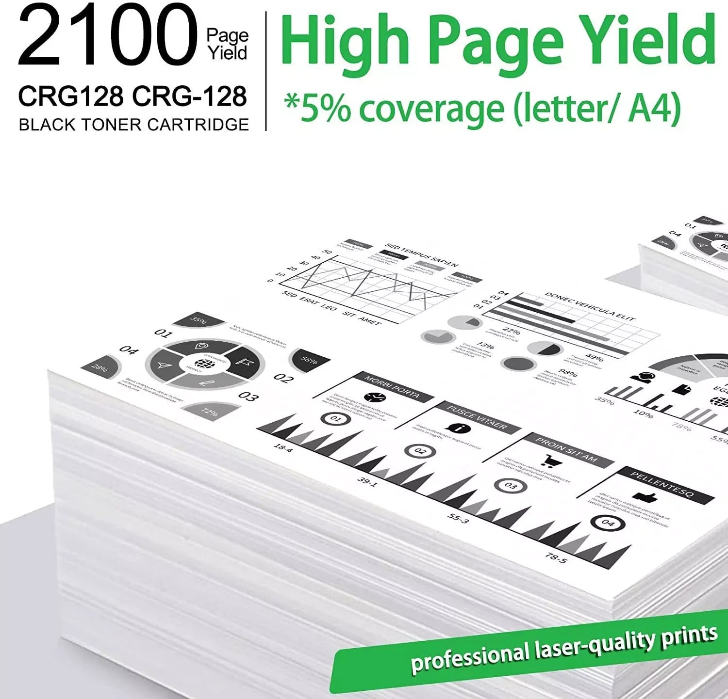 Greencycle 78A (CE278A) Black Toner Cartridge – Compatible with HP LaserJet Pro M1536dnf, P1560, P1606dn & MFP Series