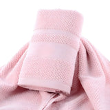 Adult Cotton Face Towel Set – 4-Color Mix (Blue/Pink/White/Gray) 34×74 cm