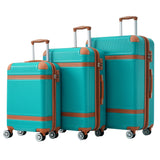 3-Piece Expandable Luggage Set (20”-24”-28”) – Lightweight Rolling Suitcases with 8 Spinner Wheels & TSA Lock