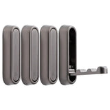 4-Piece Folding Wall & Door Hook Set – Space-Saving Wall-Mounted Hooks for Coats, Towels, Bags