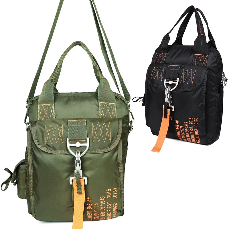 Unisex Shoulder & Crossbody Tote Bag – Casual Travel Messenger Handbag for Men and Women, Student & Daily Use