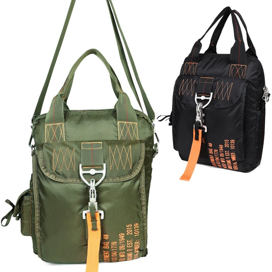 Unisex Shoulder & Crossbody Tote Bag – Casual Travel Messenger Handbag for Men and Women, Student & Daily Use