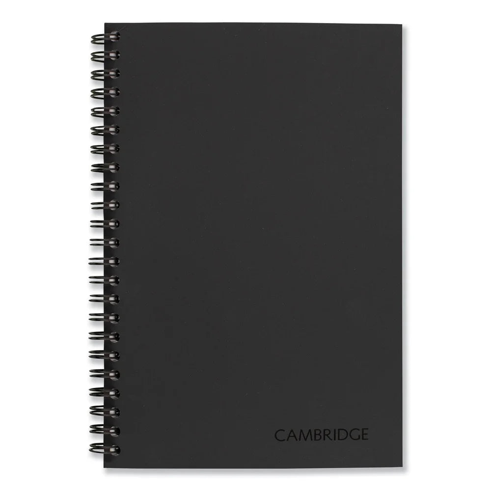 Wire-Bound Business Notebook – 80-Sheet Legal Ruled Journal with Perforated Pages for Meetings & Tasks 📓