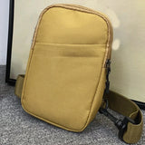 Men’s Moto Biker Chest Crossbody Bag — Outdoor Sports Sling Messenger Shoulder Pack