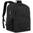 15.6" Water-Resistant School Laptop Backpack – USB Charging Bookbag for Teen Boys & College Students | Durable Study Daypack