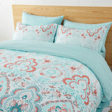7-Piece Bohemian Print Comforter Set – Soft All-Season Bedding & Room Decor (Queen/King)