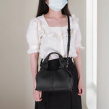 Women’s Dumpling Clutch Purse – Solid Color Retro Handbag with Removable Strap & Top Handle Crossbody Bag