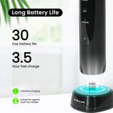 Fairywill Electric Toothbrush T2233 – Rechargeable Sonic Toothbrush with Powerful Rotation Cleaning & 4 Replacement Heads