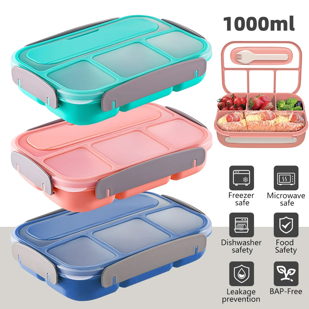 1L Electric Lunch Box Food Warmer – Portable Leak-Proof Heated Lunch Container for Car & Home