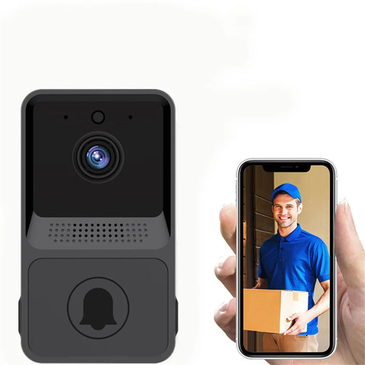 WiFi Video Doorbell Mini – Wireless Smart Home Security Doorbell with Two-Way Audio, Photo Recording & Long Standby Battery