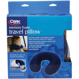 “ Ergonomic memory foam travel pillow – lightweight 0.9 lbs neck support cushion to relieve pain & improve sleep ”