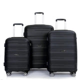 Travelhouse 3-Piece Hardshell Luggage Set – Spinner Wheels, TSA Lock, Lightweight Travel Trio
