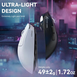 Attack Shark X3MAX Wireless Gaming Mouse – PAW3950 Optical Sensor with Adjustable DPI, Lightweight Design & RGB Backlight
