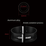 “MHW-3BOMBER Magnetic Coffee Dosing Ring – 53–58mm Espresso Portafilter Funnel Barista Tool for Precise Brewing”