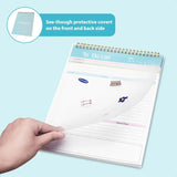 Spiral Bound To-Do List Notepad – 52 Undated Daily Planning Sheets 📋🖊️