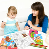 42-Pack Mini Graduation Coloring Books – Classroom Party Favors for Kindergarten & Preschool Kids 🎉