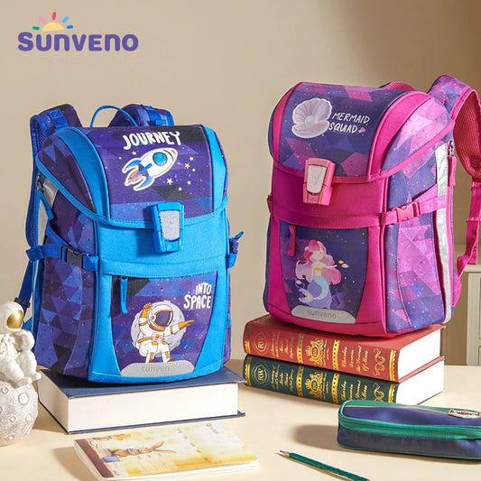 Sunveno Children’s School Backpack – Unisex Kids Bookbag for Elementary & Preschool School Use 🎒