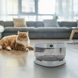 1.85Gal Cat Water Fountain – 5000mAh Rechargeable Low Noise Pet Drinking Fountain for Cats & Dogs