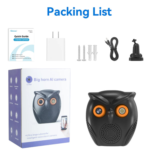 1080P WiFi Home Security Camera – Indoor Mini Surveillance Cam with 120° Wide-Angle Lens, Two-Way Audio, USB Power & Night Vision