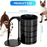Dog Food Scoop – 4-in-1 Pet Food Measuring Cup & Dog/Cat/Bird Food Dispenser