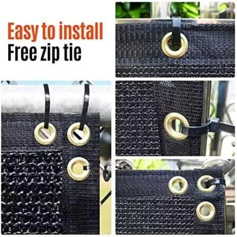 6ft x 50ft Heavy-Duty Fence Privacy Screen – 180GSM UV-Resistant Garden Wall Cover | Outdoor Fence Shade & Backyard Protection