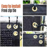 6ft x 50ft Heavy-Duty Fence Privacy Screen – 180GSM UV-Resistant Garden Wall Cover | Outdoor Fence Shade & Backyard Protection