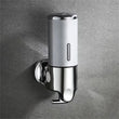 Wall-Mount Bathroom Liquid Soap Dispenser – Refillable Hand Sanitizer, Shampoo & Shower Gel Container