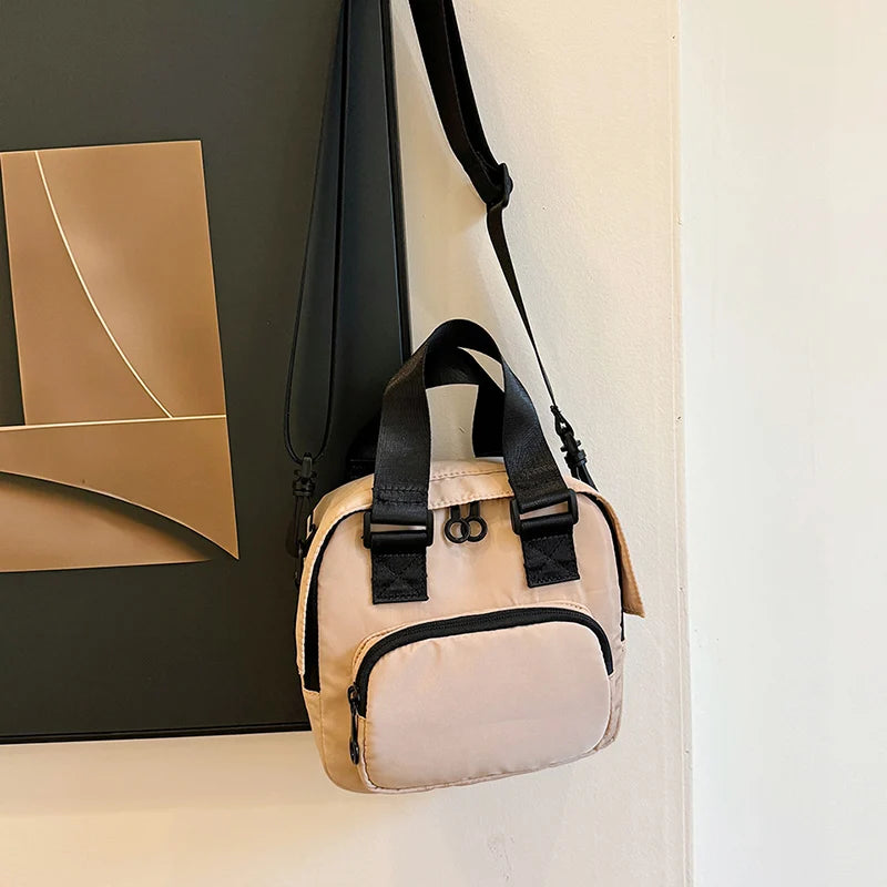 Women’s Messenger Sling Bag – Large-Capacity Multi-Pocket Travel Shoulder Purse