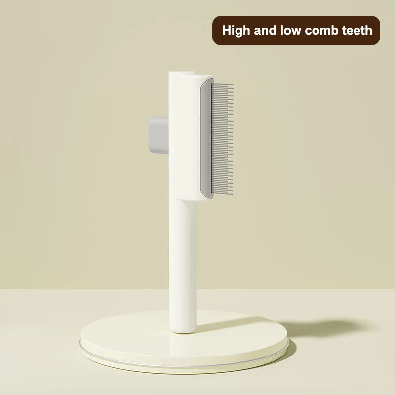 Pet Hair Removal Comb – Cat Hair Grooming Brush High-Quality for Long & Short Hair