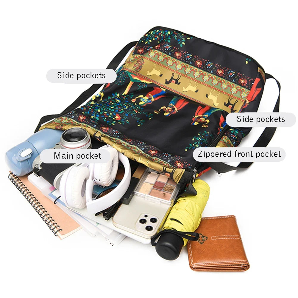 Foldable Drawstring Sports Backpack – Unisex Casual Knapsack with Dry & Wet Separation